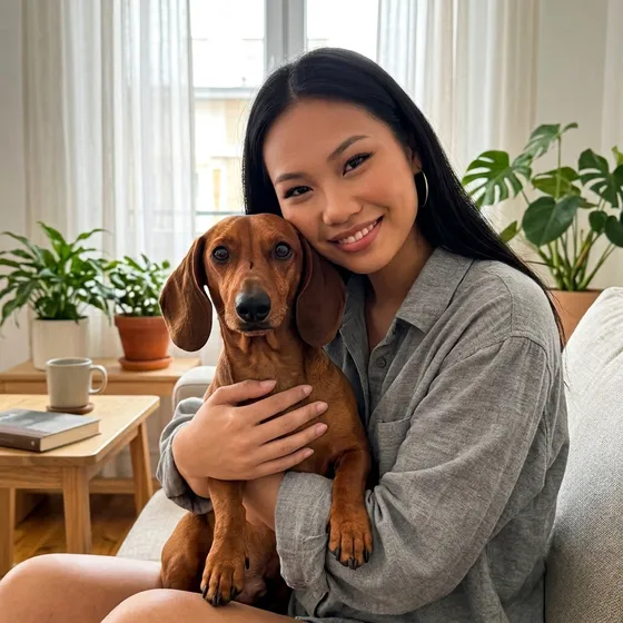 Two Step Dog mypet · AI portraits of you and your pet